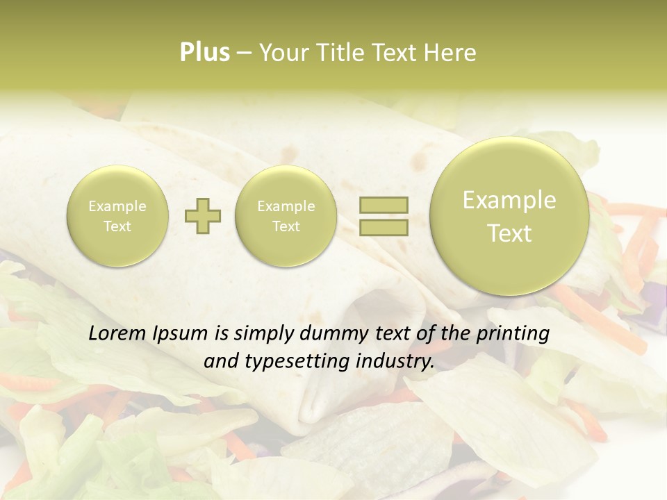 Tasty Dish Diet PowerPoint Template