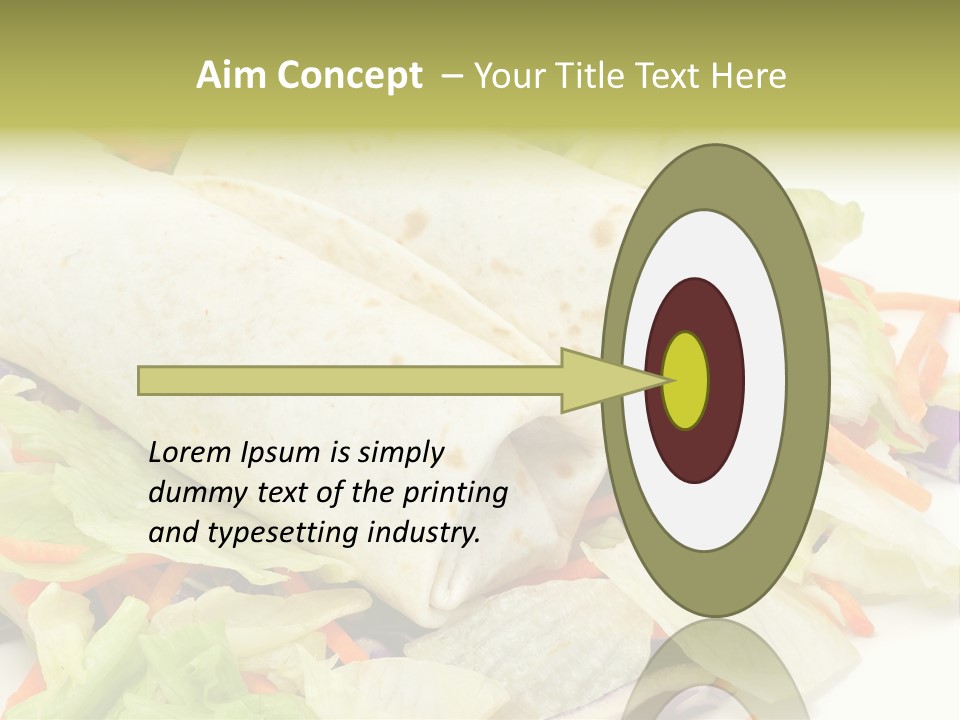 Tasty Dish Diet PowerPoint Template