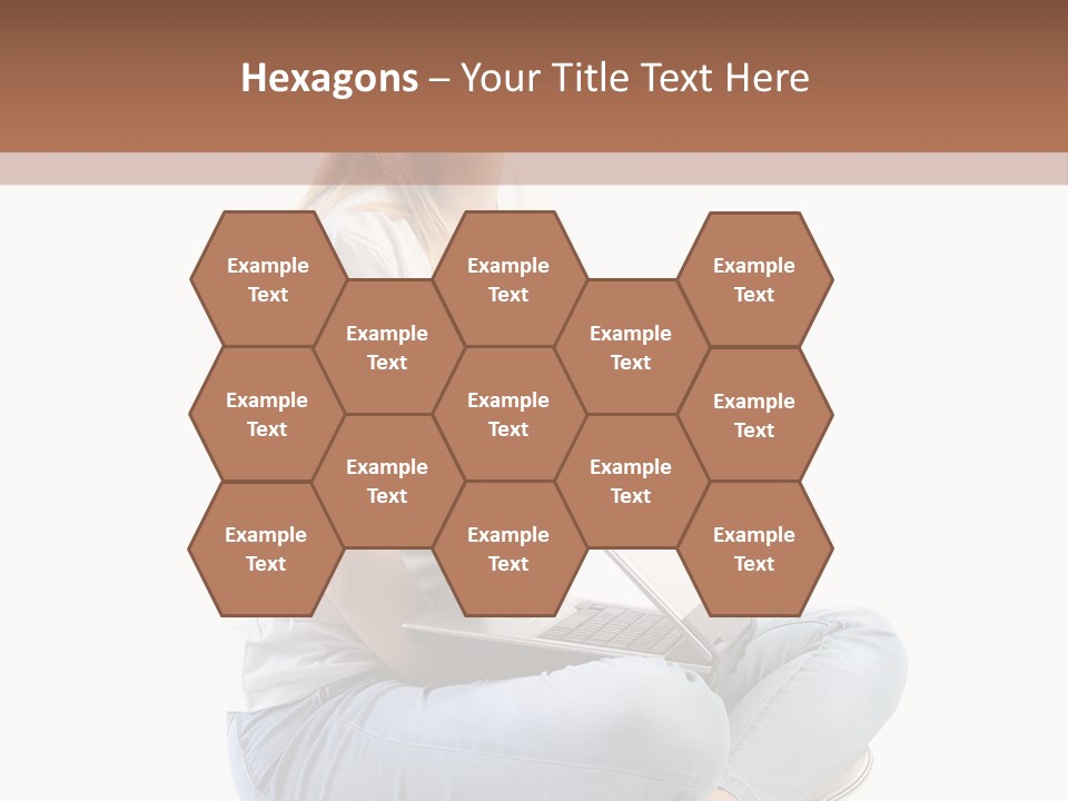 Student Woman Study PowerPoint Template