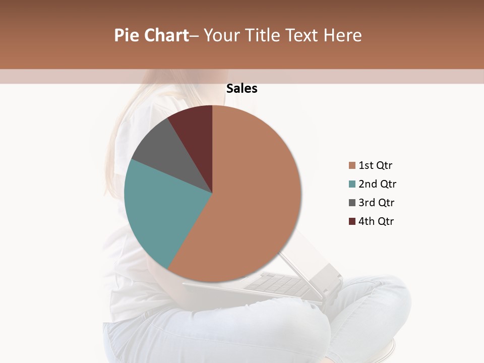 Student Woman Study PowerPoint Template