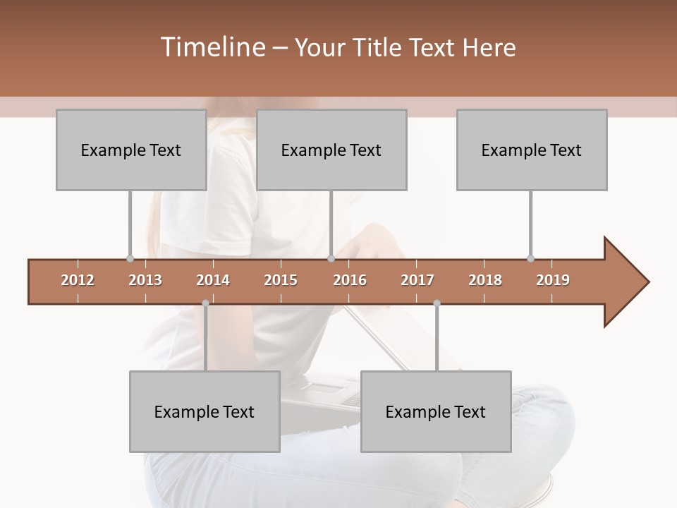 Student Woman Study PowerPoint Template