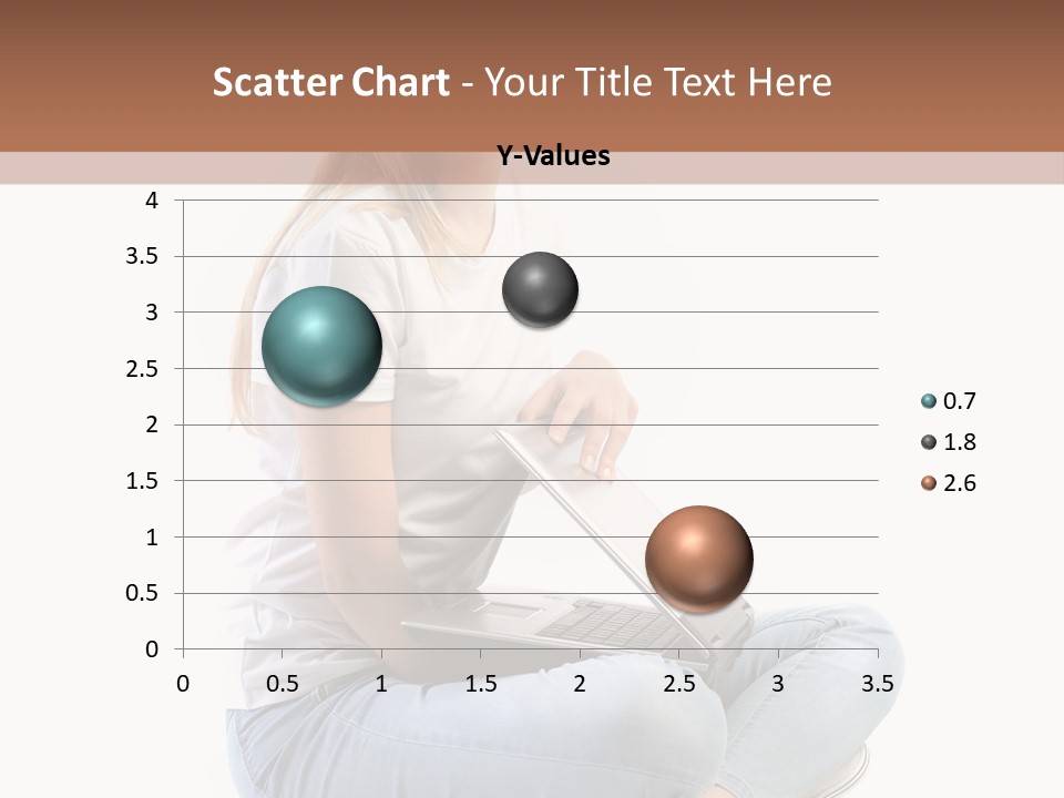 Student Woman Study PowerPoint Template