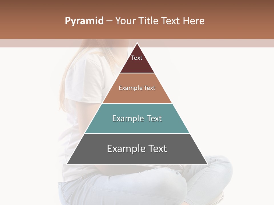 Student Woman Study PowerPoint Template