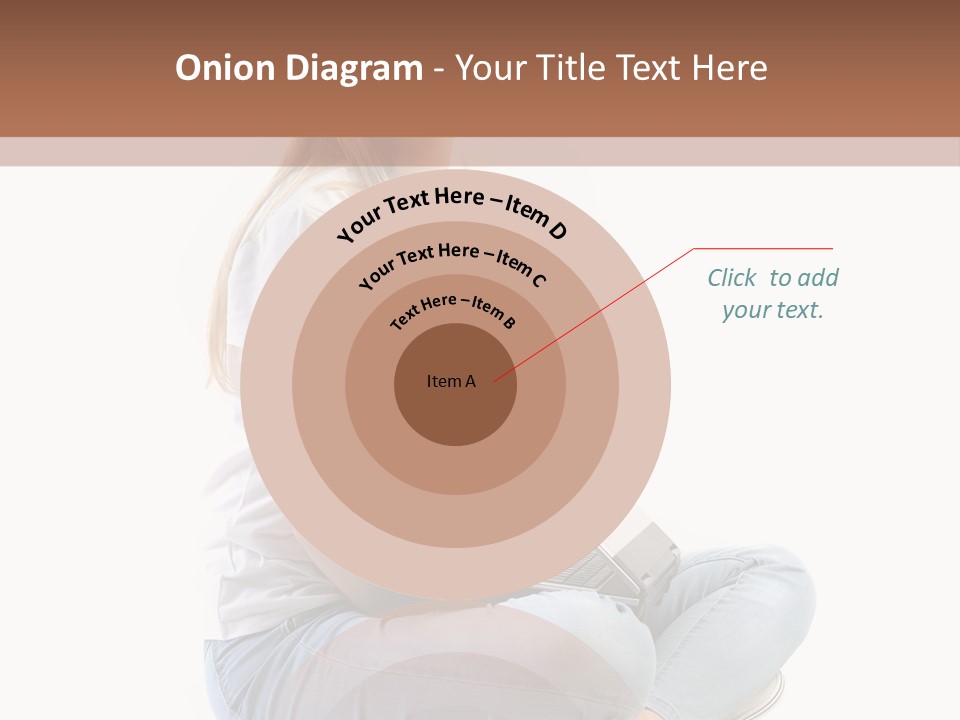 Student Woman Study PowerPoint Template