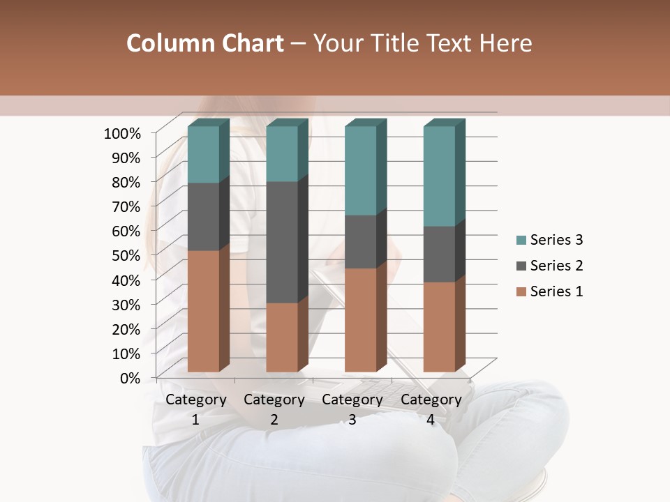 Student Woman Study PowerPoint Template