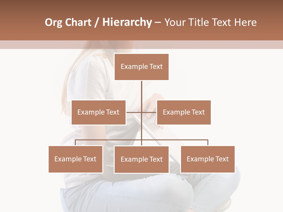 Student Woman Study PowerPoint Template