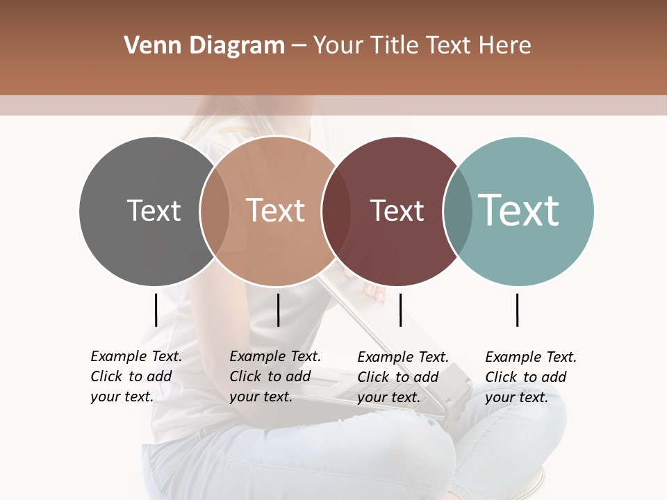 Student Woman Study PowerPoint Template