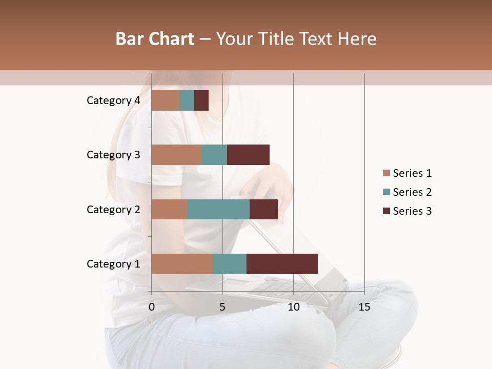 Student Woman Study PowerPoint Template