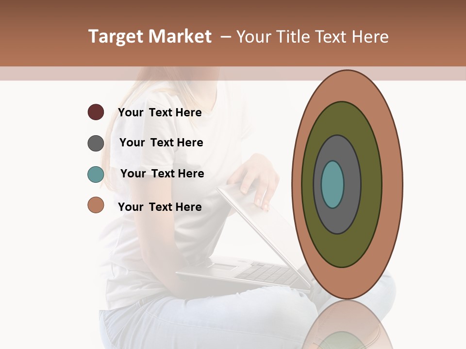 Student Woman Study PowerPoint Template