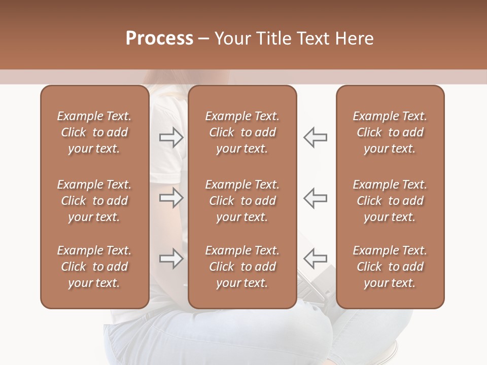 Student Woman Study PowerPoint Template