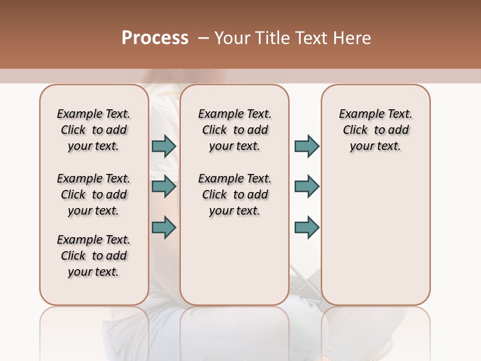 Student Woman Study PowerPoint Template