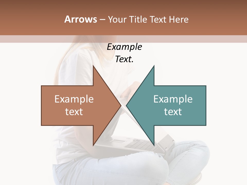 Student Woman Study PowerPoint Template