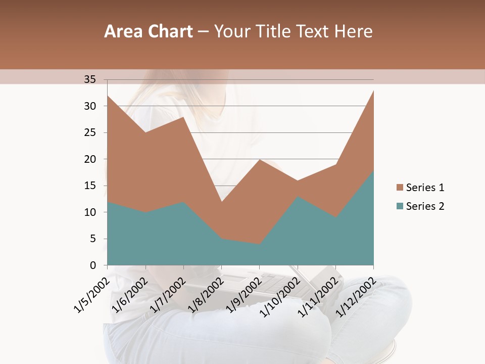 Student Woman Study PowerPoint Template