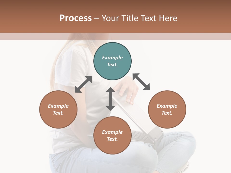 Student Woman Study PowerPoint Template