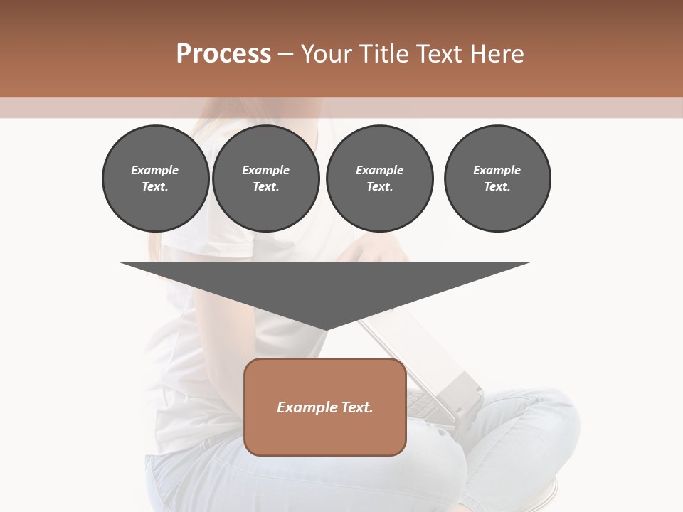 Student Woman Study PowerPoint Template