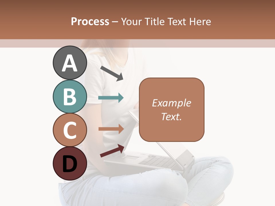 Student Woman Study PowerPoint Template