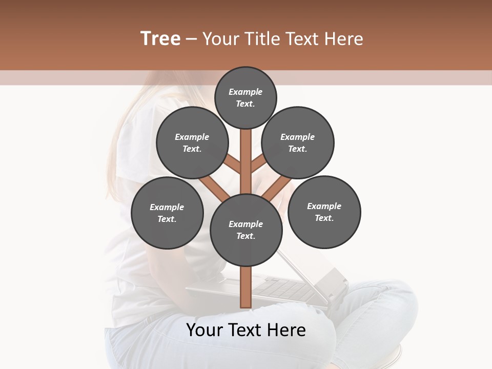 Student Woman Study PowerPoint Template