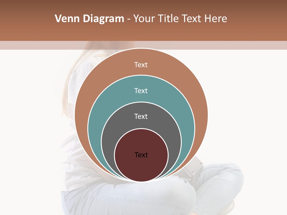 Student Woman Study PowerPoint Template