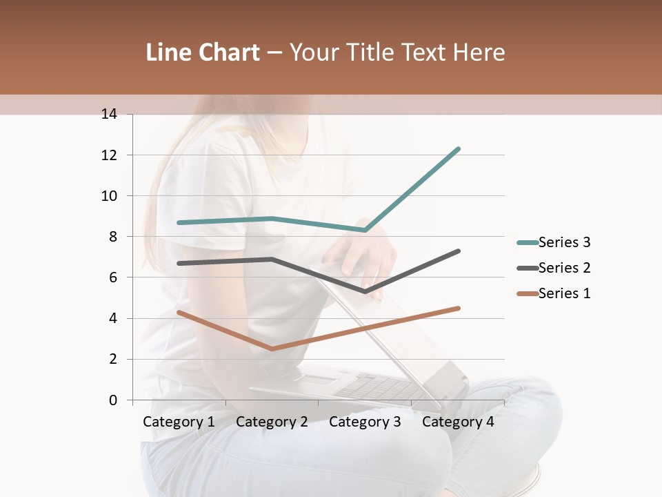 Student Woman Study PowerPoint Template