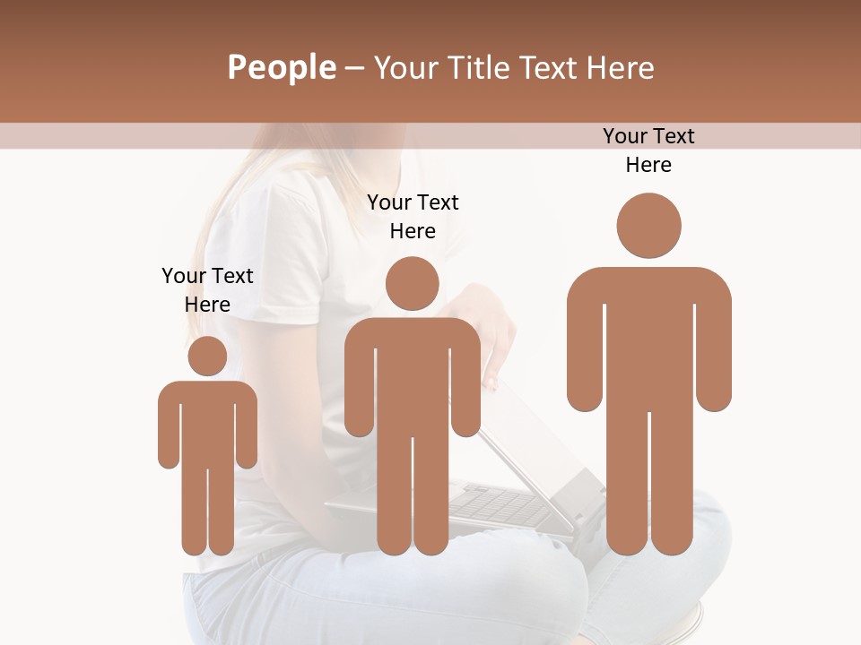 Student Woman Study PowerPoint Template