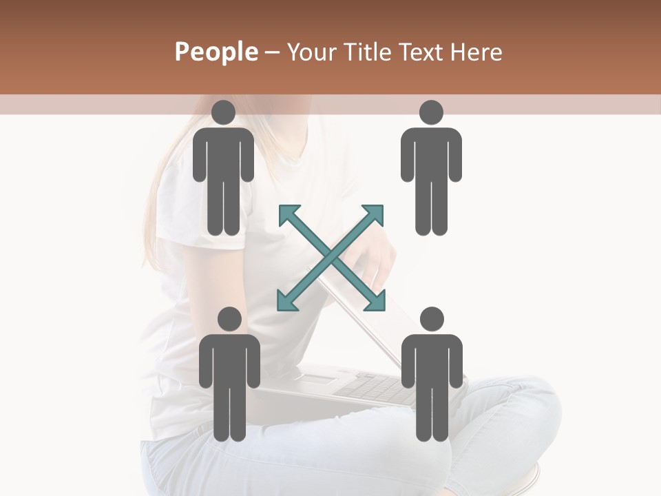 Student Woman Study PowerPoint Template