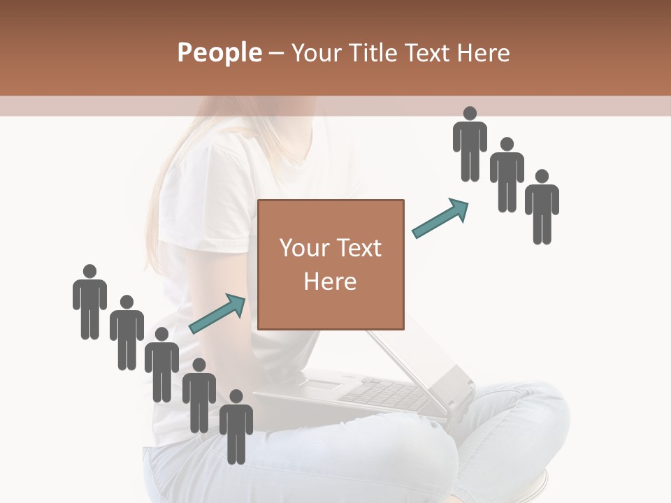 Student Woman Study PowerPoint Template