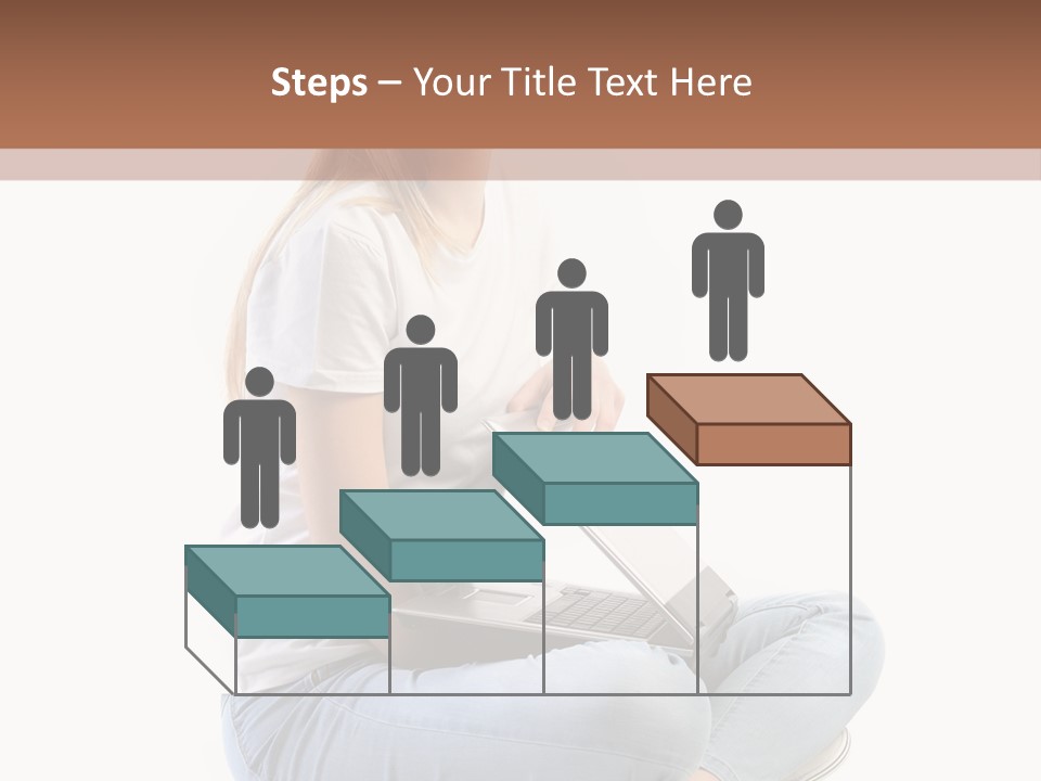 Student Woman Study PowerPoint Template