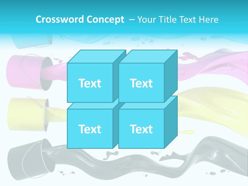 Can Cmyk Jelly PowerPoint Template