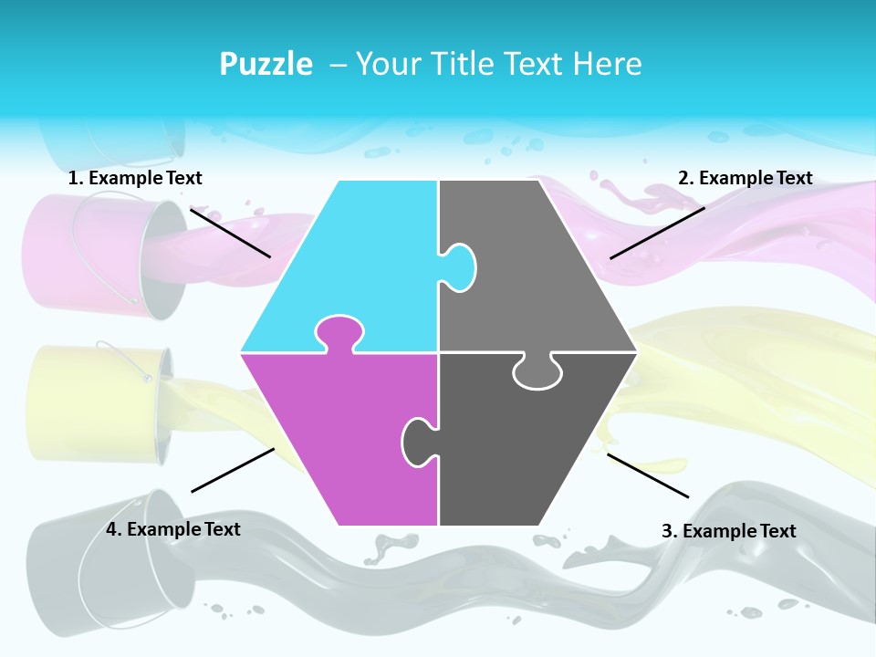 Can Cmyk Jelly PowerPoint Template