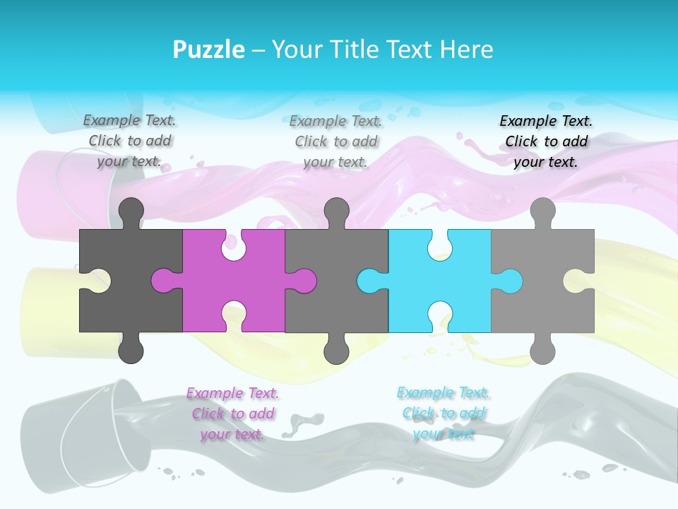 Can Cmyk Jelly PowerPoint Template