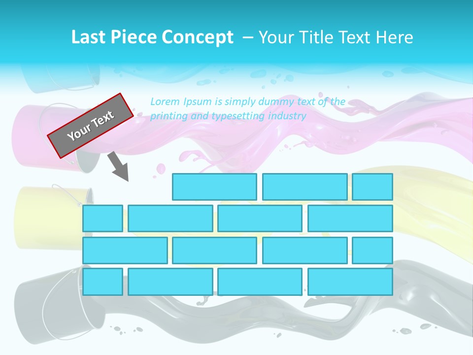 Can Cmyk Jelly PowerPoint Template