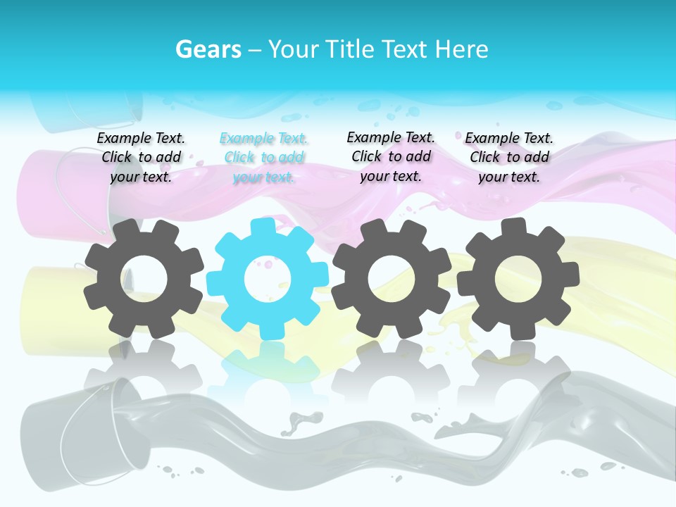 Can Cmyk Jelly PowerPoint Template