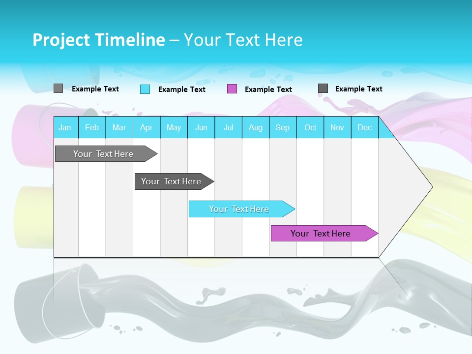 Can Cmyk Jelly PowerPoint Template