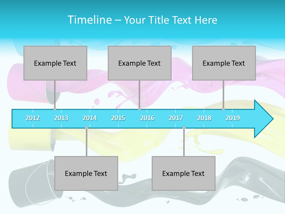 Can Cmyk Jelly PowerPoint Template