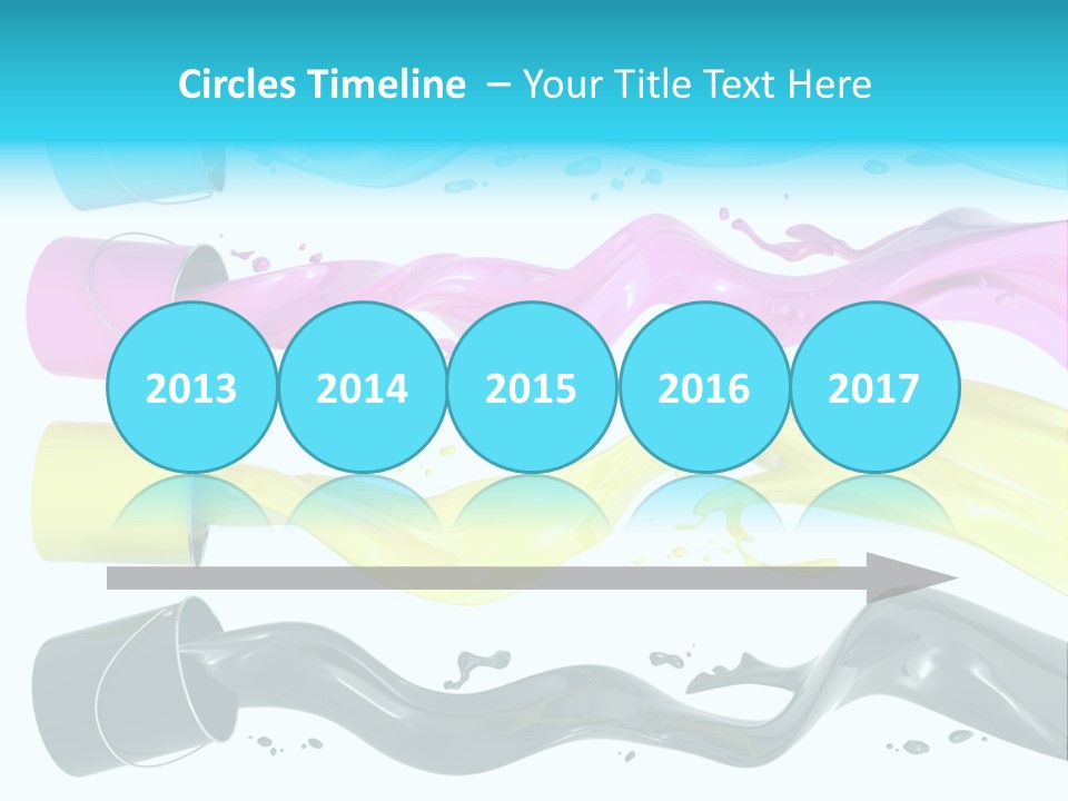 Can Cmyk Jelly PowerPoint Template