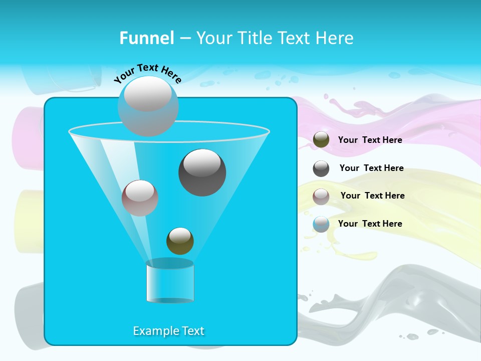 Can Cmyk Jelly PowerPoint Template