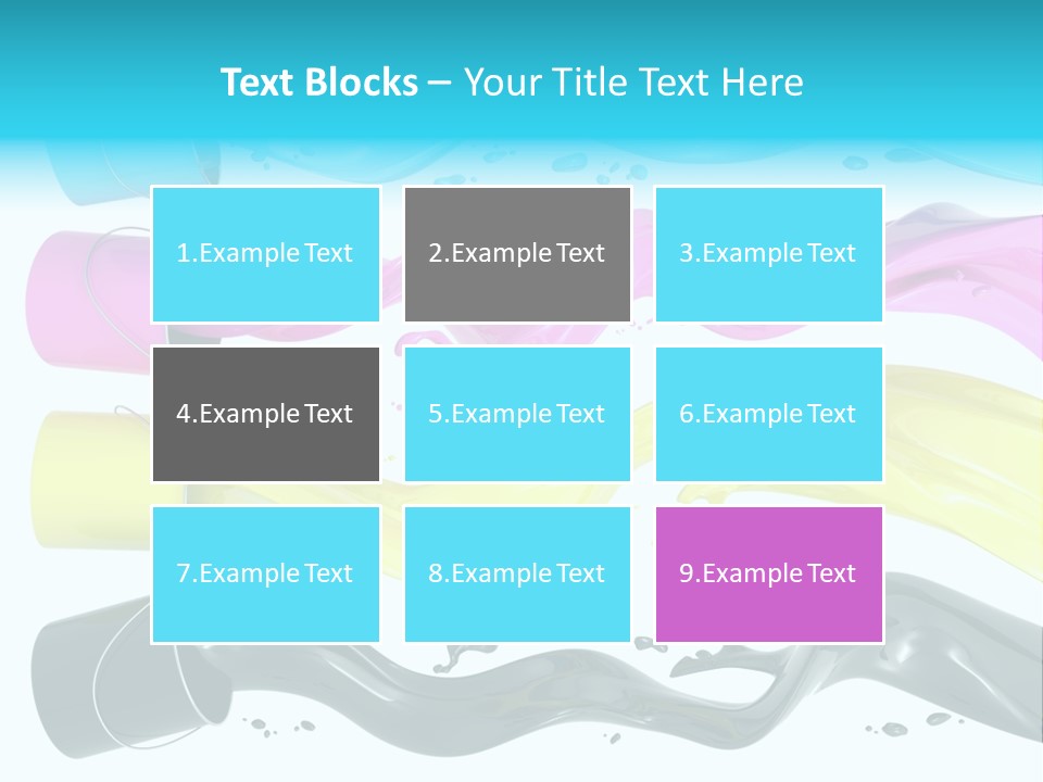 Can Cmyk Jelly PowerPoint Template