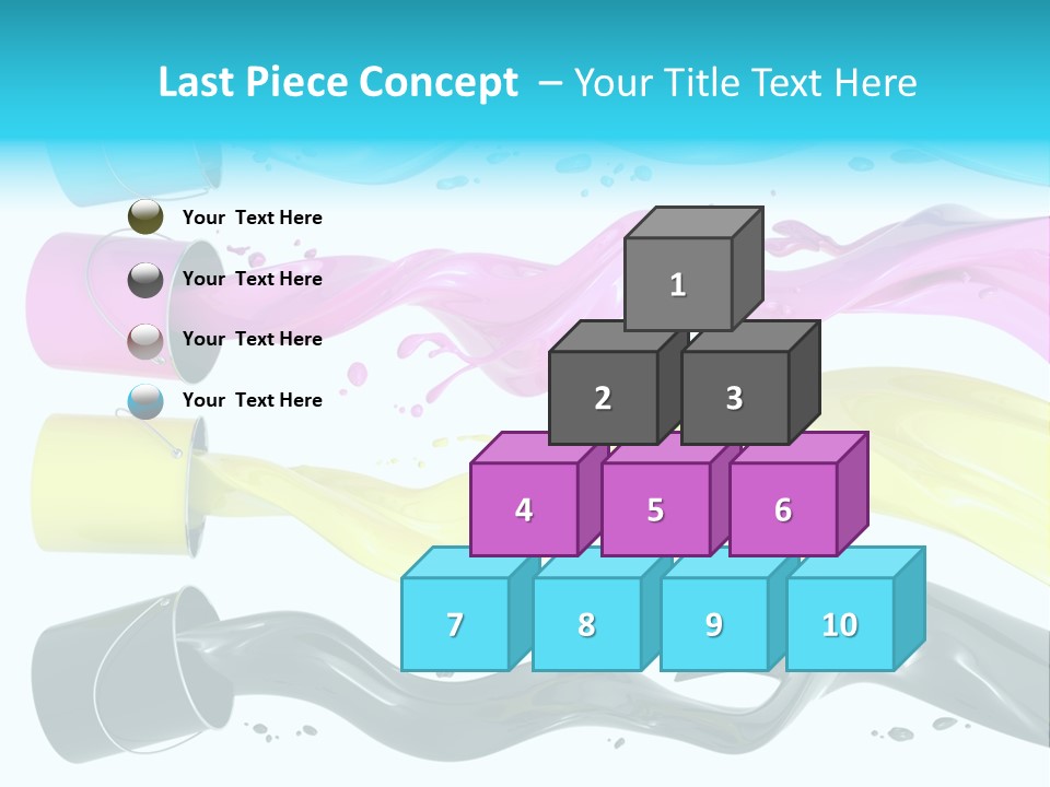 Can Cmyk Jelly PowerPoint Template