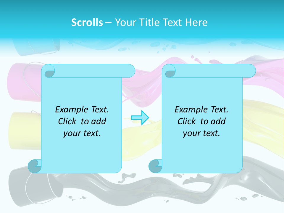 Can Cmyk Jelly PowerPoint Template
