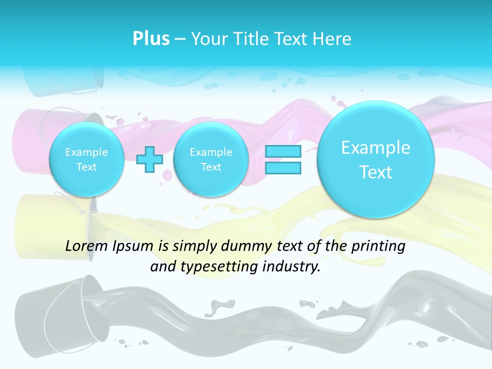 Can Cmyk Jelly PowerPoint Template