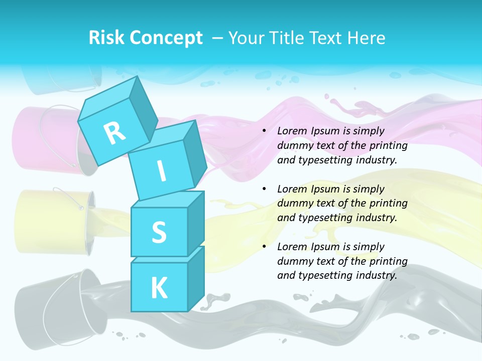 Can Cmyk Jelly PowerPoint Template