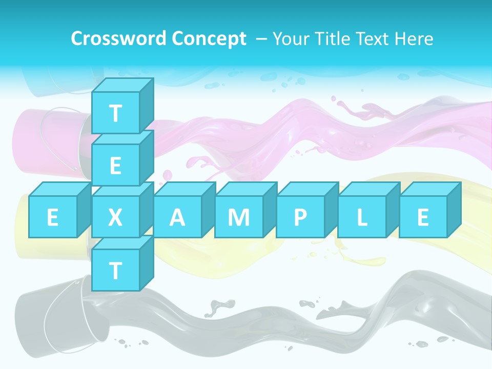 Can Cmyk Jelly PowerPoint Template
