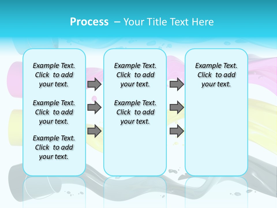 Can Cmyk Jelly PowerPoint Template