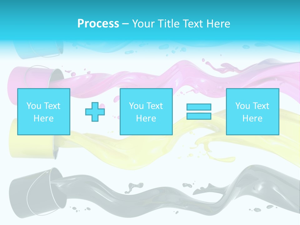 Can Cmyk Jelly PowerPoint Template