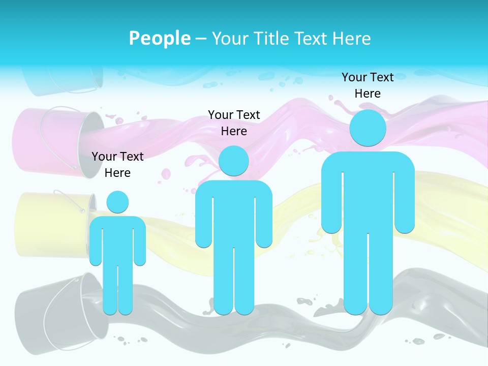 Can Cmyk Jelly PowerPoint Template