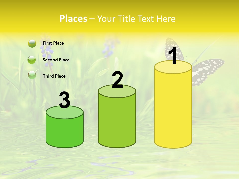 Field Leaf Beauty PowerPoint Template