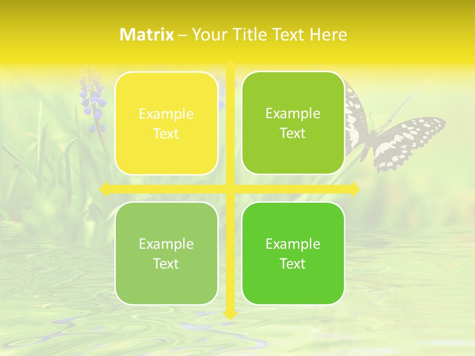 Field Leaf Beauty PowerPoint Template