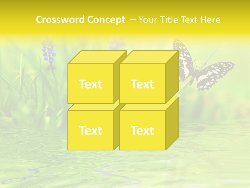 Field Leaf Beauty PowerPoint Template