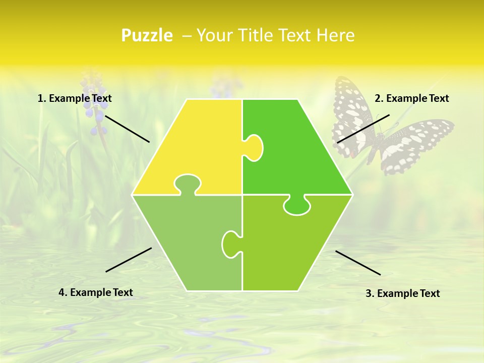 Field Leaf Beauty PowerPoint Template