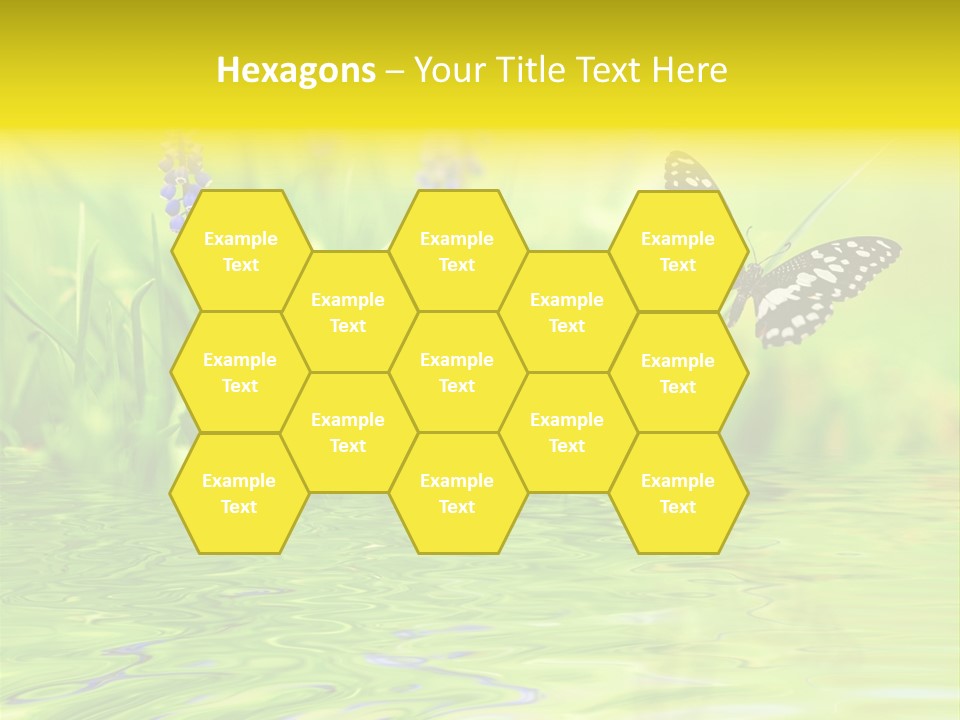 Field Leaf Beauty PowerPoint Template